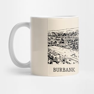 Burbank California Mug